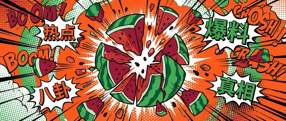 《吃瓜爆料》吃瓜爆料全网精选 | 热门吃瓜爆料分享平台 今日头瓜爆炸漫画横幅